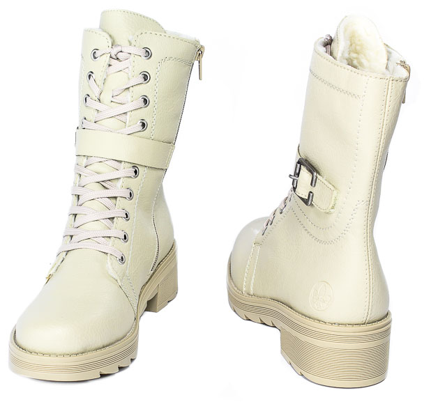 Trzewiki Rieker X0512-60 Beige