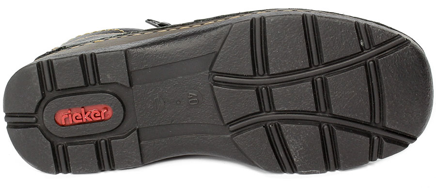 Trzewiki Rieker 05373-00 Black Czarny Skóra_TN