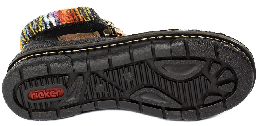 Trzewiki Rieker 73343-00 Black Combination_TN