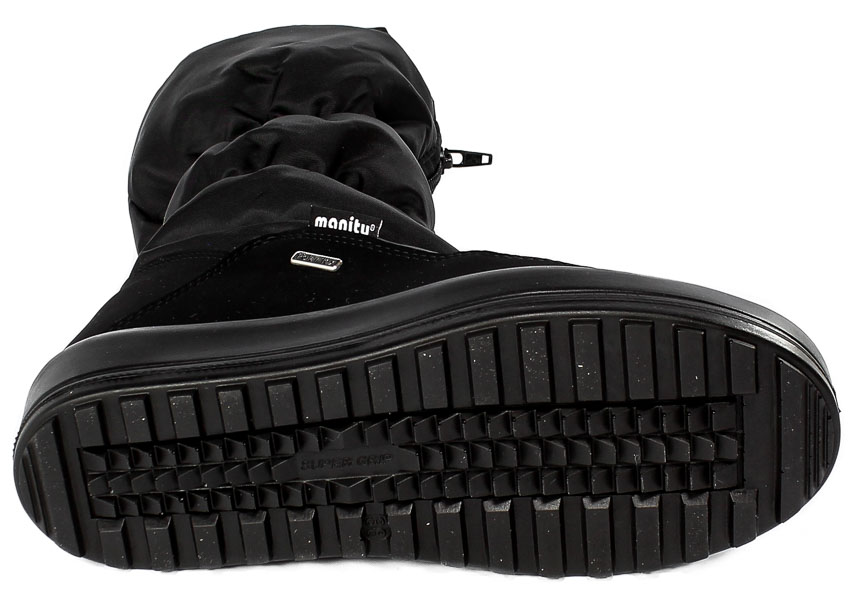 Śniegowce Manitu 990219-01 Schwarz