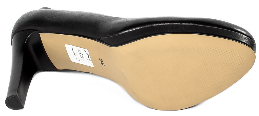 Czółenka Eska 1780 Czarna Skóra