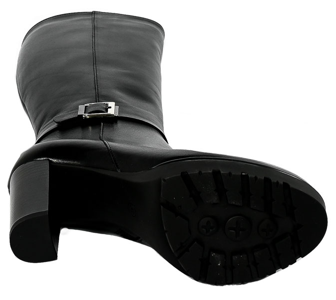 Kozaki Acento 434 Czarna Skóra