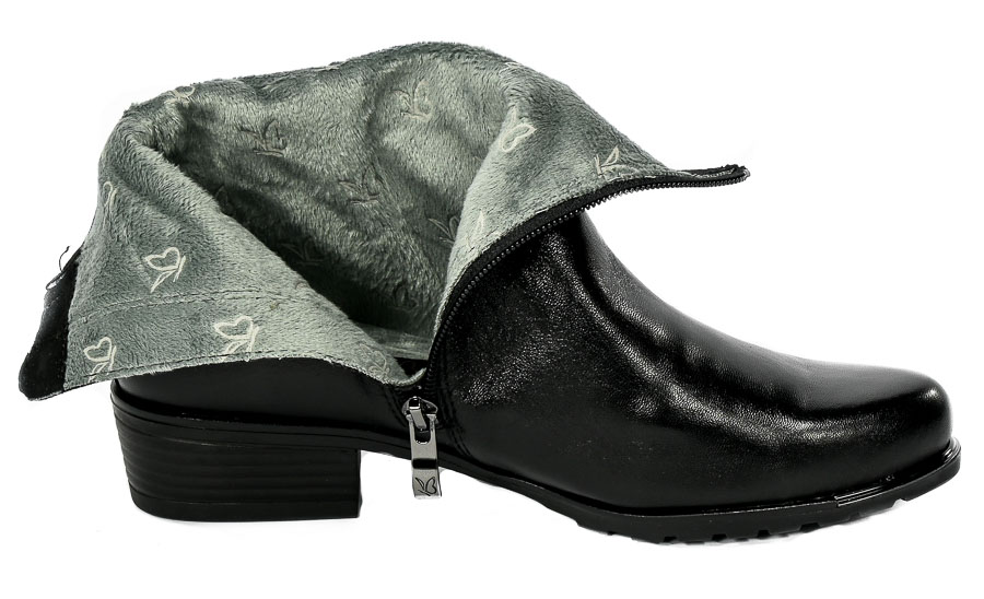 Botki Caprice 9-25410-29 040 Black Soft Skóra