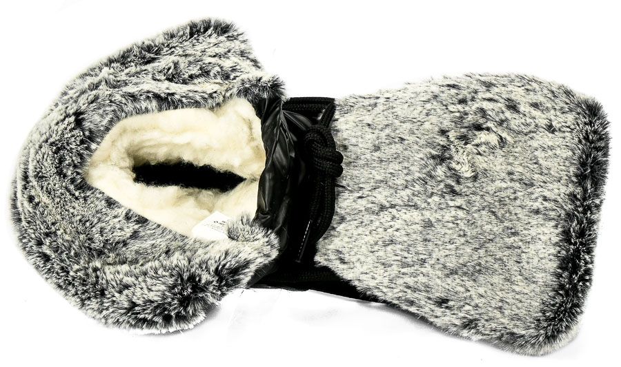 Śniegowce Manitu 990091-01  Schwarz Czarny