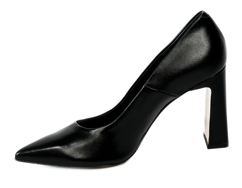 Czółenka Bravo Moda 0168 Czarna Skóra