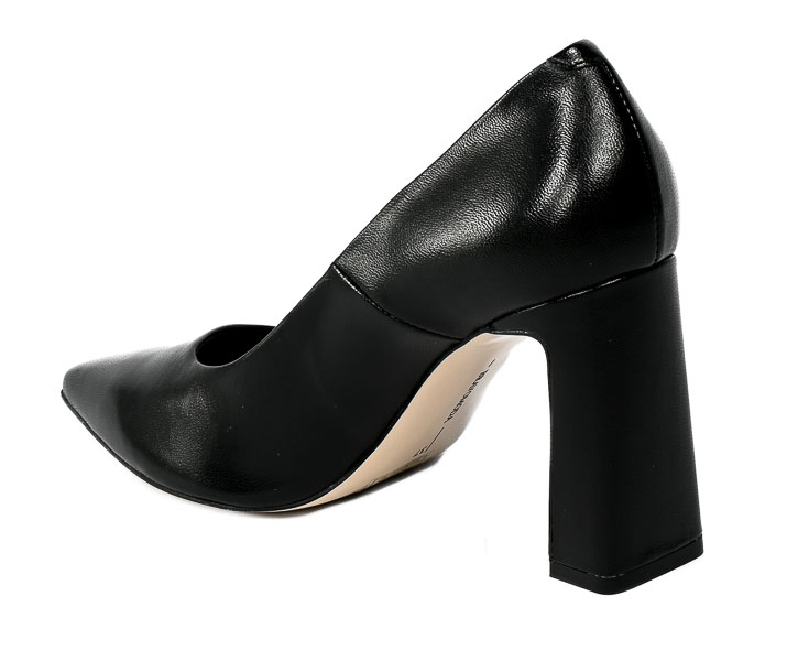 Czółenka Bravo Moda 0168 Czarna Skóra