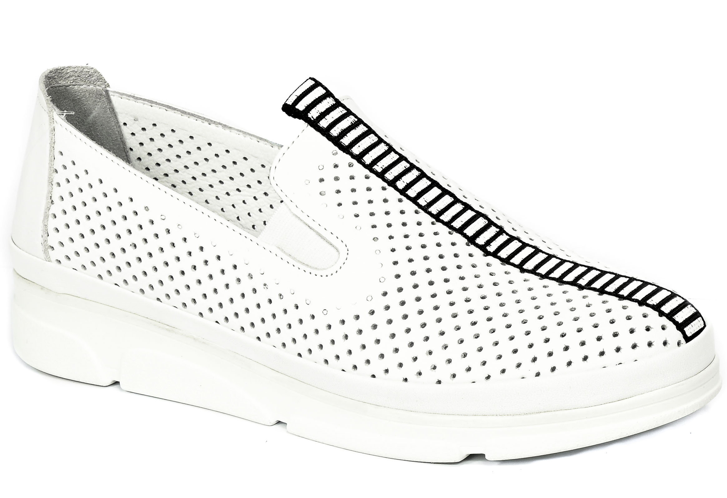 Półbuty Boccato ST.481.504 White.TB01