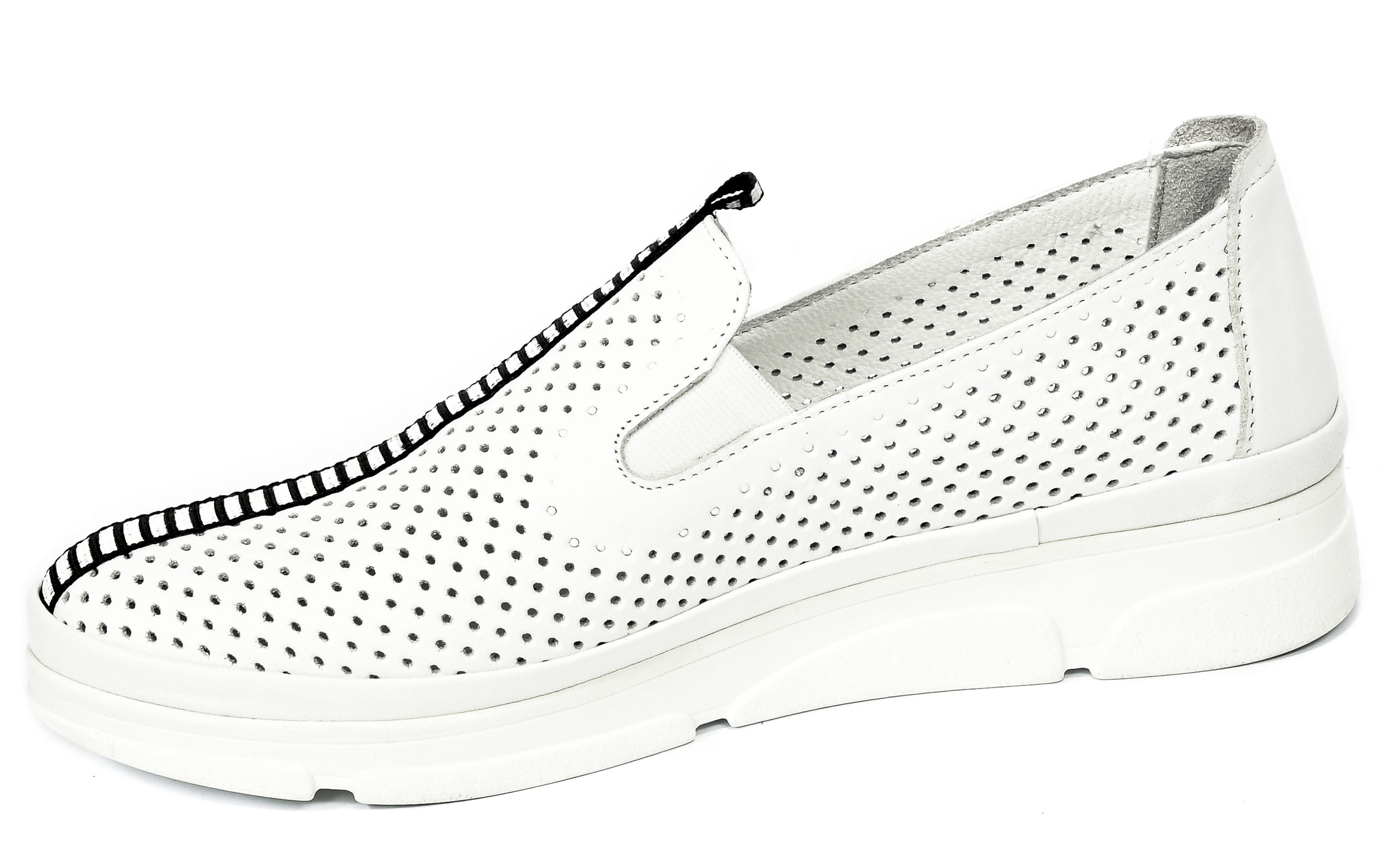 Półbuty Boccato ST.481.504 White.TB01