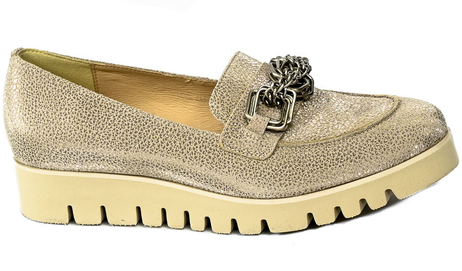 Półbuty Uncome ST.32055 Crack Beige