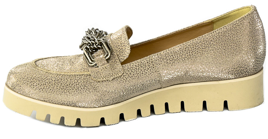 Półbuty Uncome ST.32055 Crack Beige