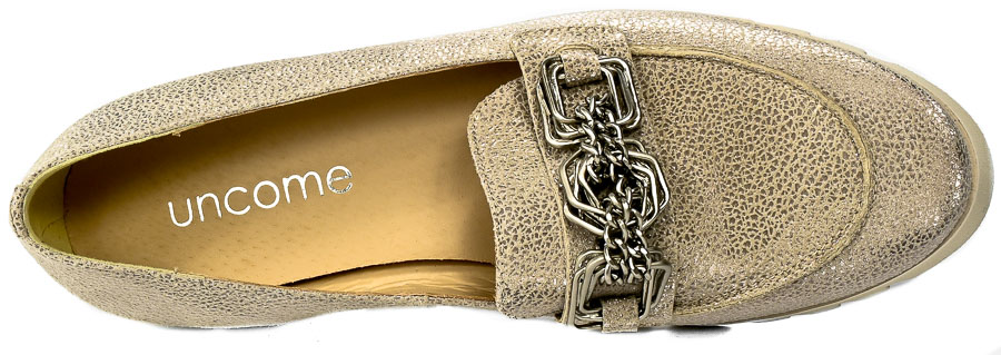 Półbuty Uncome ST.32055 Crack Beige