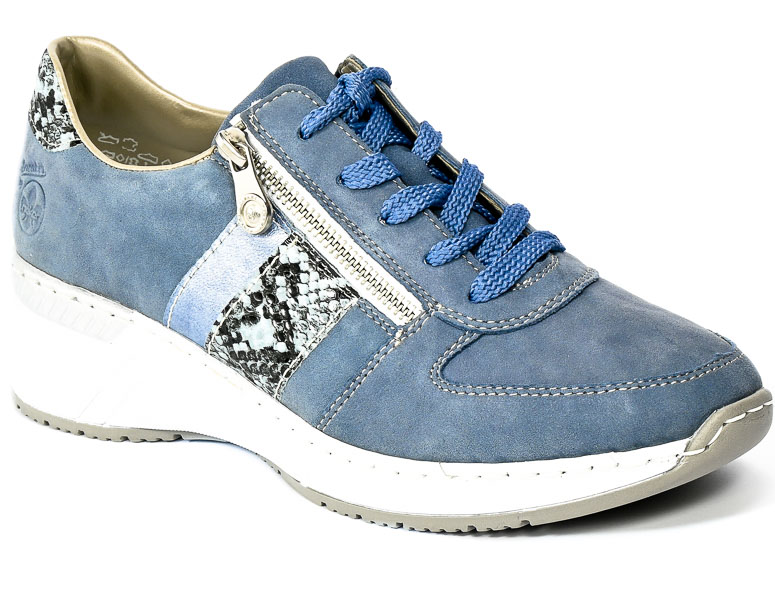 Półbuty Rieker ST.N4321-11 Blue