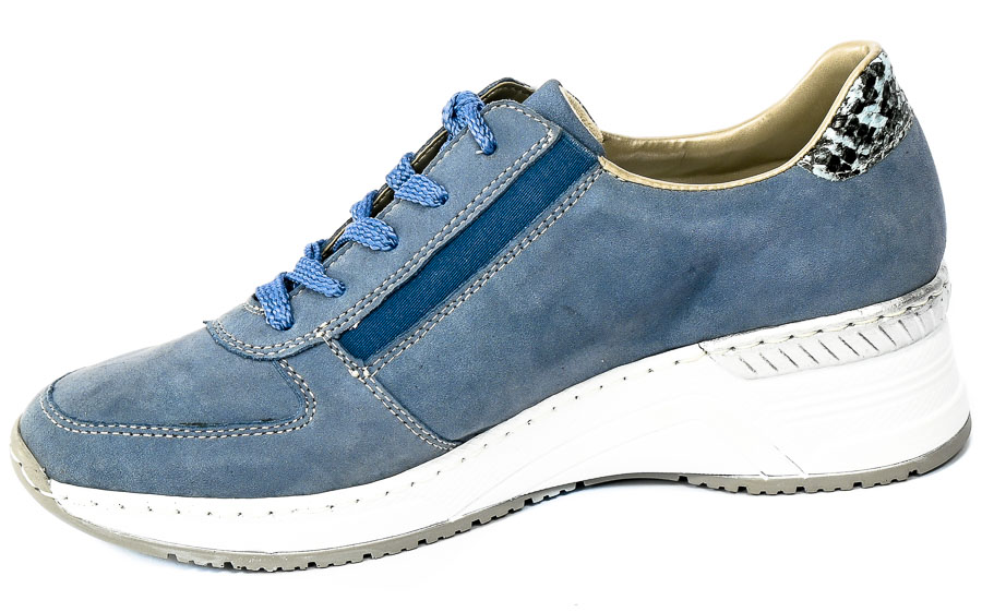 Półbuty Rieker ST.N4321-11 Blue