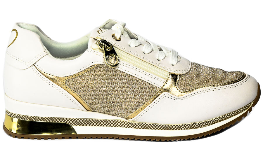 Sneakersy Marco Tozzi 2-23713-20 137 White Gold