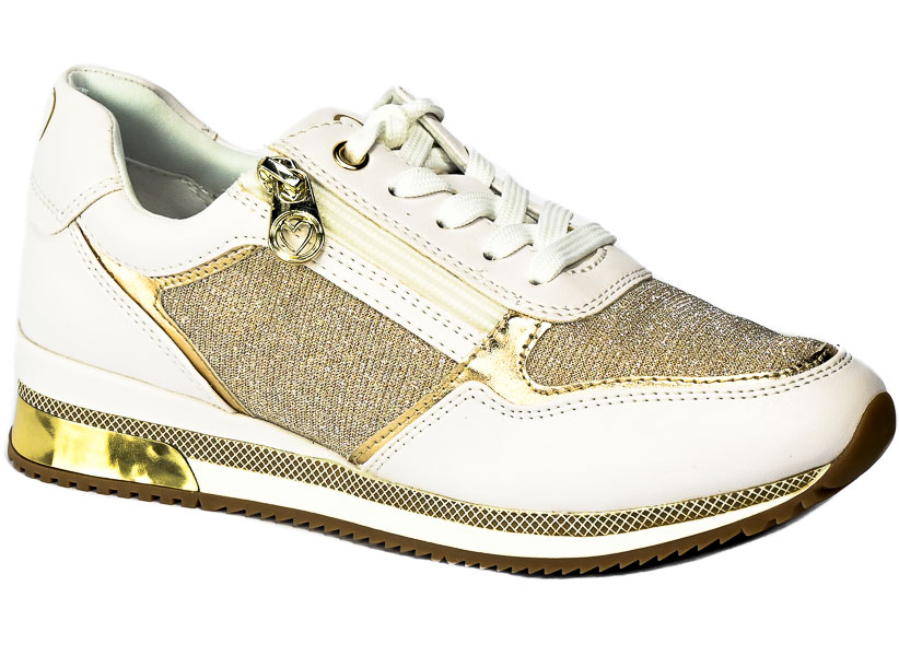 Sneakersy Marco Tozzi 2-23713-20 137 White Gold