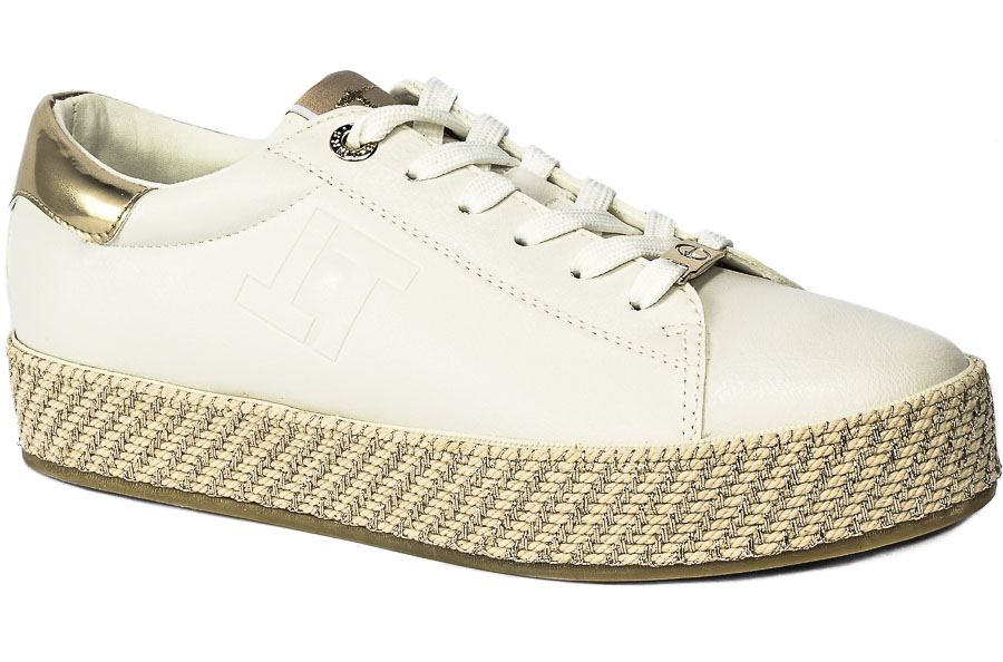 Półbuty Tamaris 1-23713-20 White Gold 