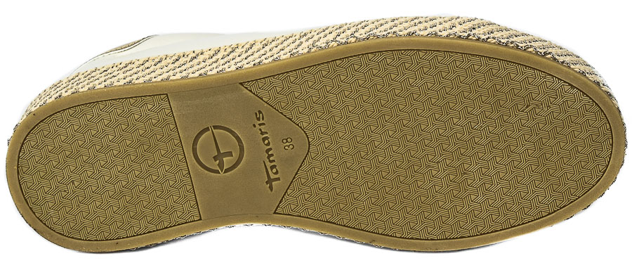 Półbuty Tamaris 1-23713-20 White Gold 