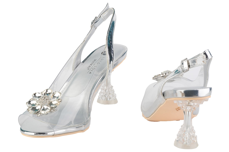 Sandały Scaviola H-03 Silver_TN