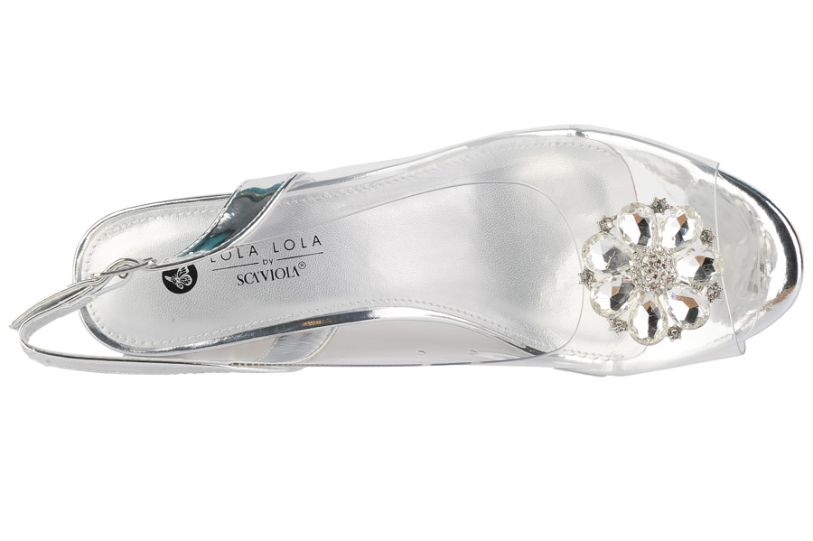 Sandały Scaviola H-03 Silver_TN