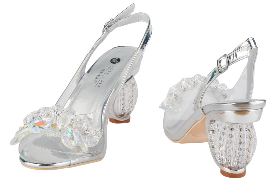 Sandały Scaviola H-05 Silver_TN