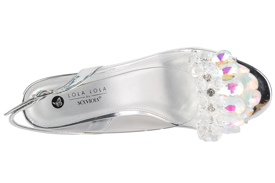Sandały Scaviola H-05 Silver_TN