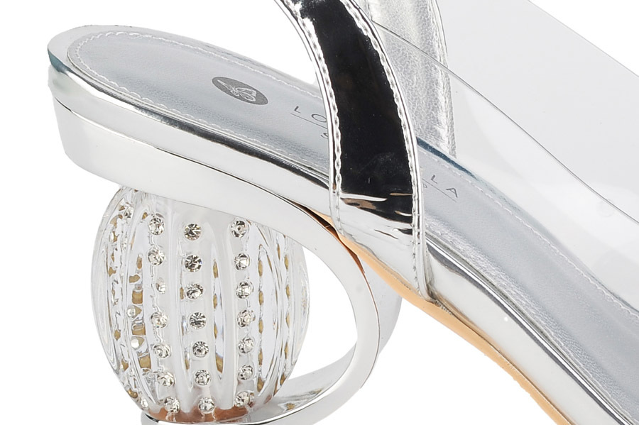 Sandały Scaviola H-05 Silver_TN