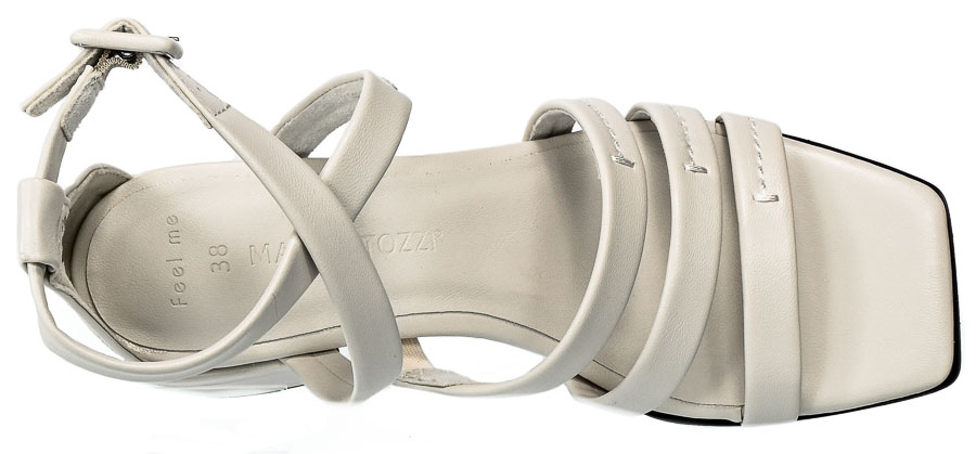 Sandały Marco Tozzi 2-28336-38-109 OFF White P