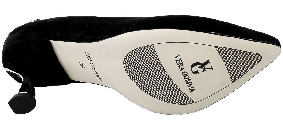Czółenka Prestige 2111 K-Zamsz Skóra