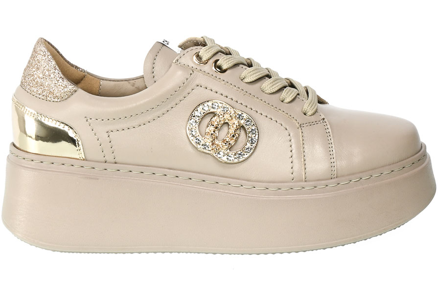 Sneakersy Chebello 3088-302-333-S251 Beżowy Skóra