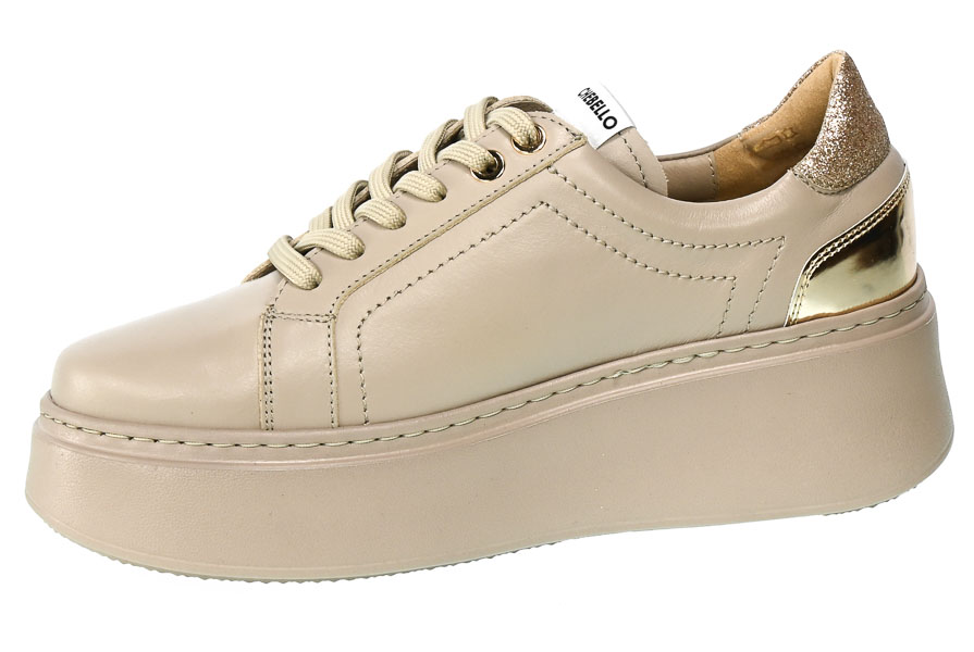 Sneakersy Chebello 3088-302-333-S251 Beżowy Skóra