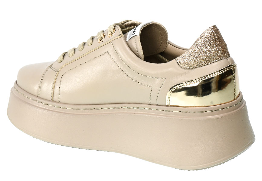 Sneakersy Chebello 3088-302-333-S251 Beżowy Skóra