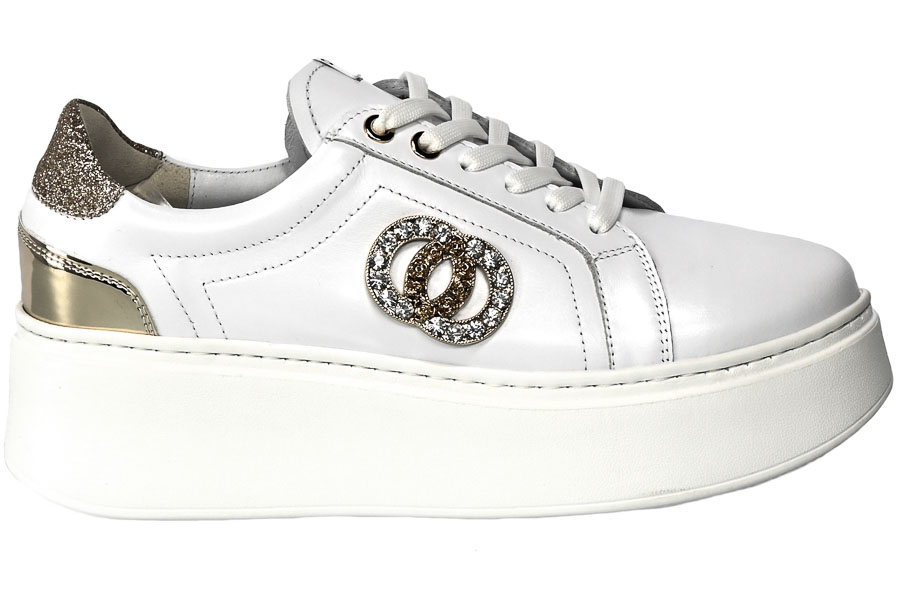 Sneakersy Chebello 3088-059-333-S251 Biały Skóra