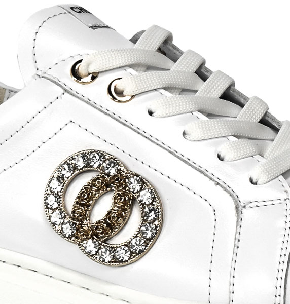 Sneakersy Chebello 3088-059-333-S251 Biały Skóra