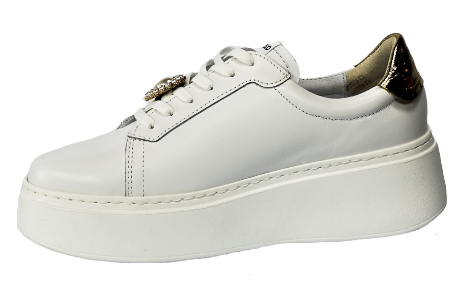 Sneakersy Chebello 4060-059-335-S251 Biały Skóra