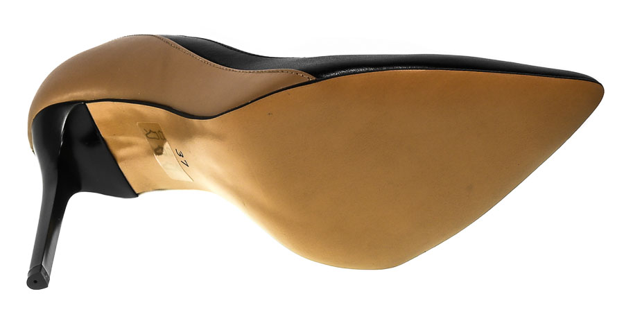 Szpilki Fabio Fabrizi 825 Czarny Toffi Lico Skóra_TN