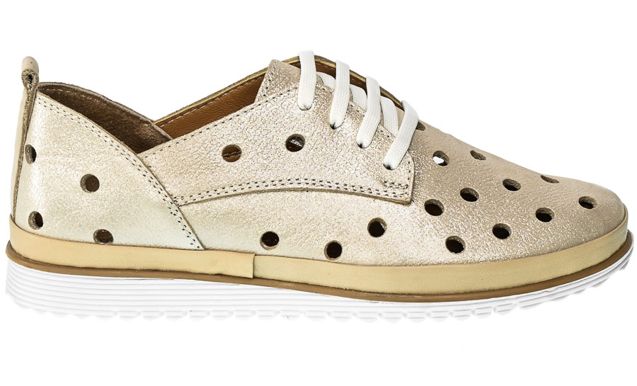 Półbuty Loretta Vitale 564 A.Beige Skóra