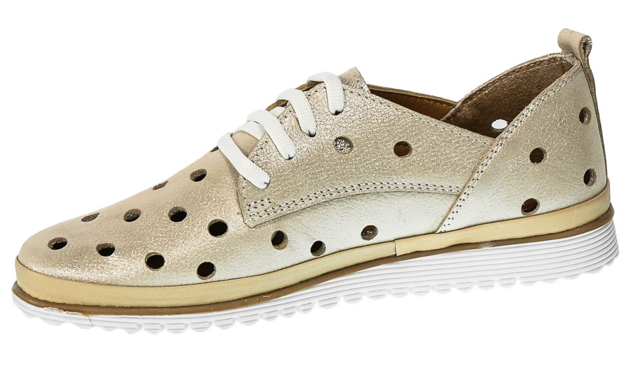 Półbuty Loretta Vitale 564 A.Beige Skóra