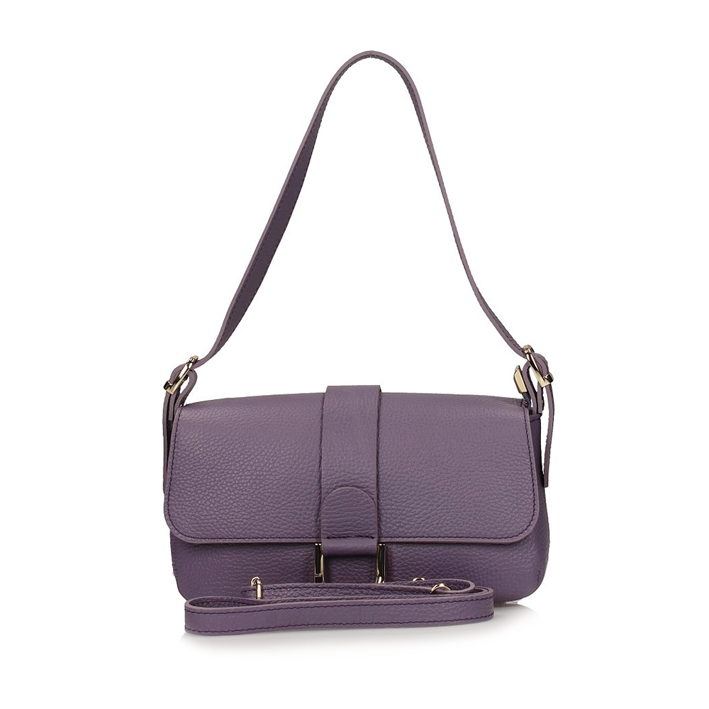 Torebka Toscanio E116 Fiolet D87 Skóra