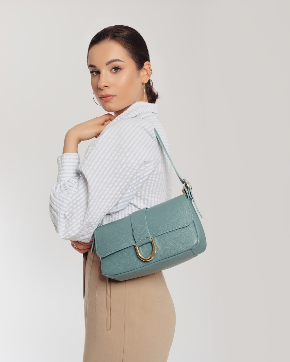 Torebka Toscanio E116 Fiolet D87 Skóra