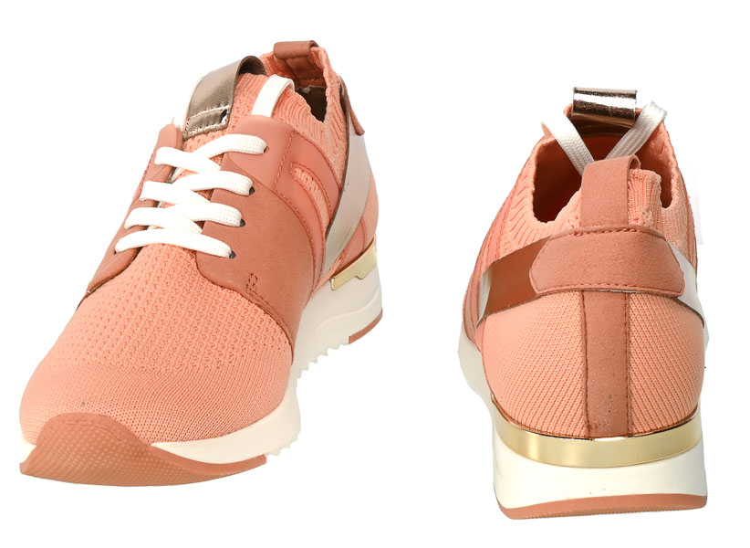 Półbuty Caprice 9-23711-26 673 Peach Knit Com_TN