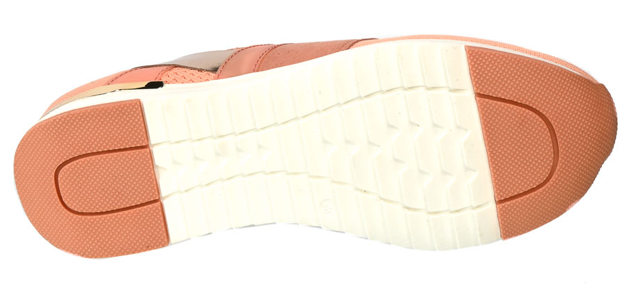 Półbuty Caprice 9-23711-26 673 Peach Knit Com_TN