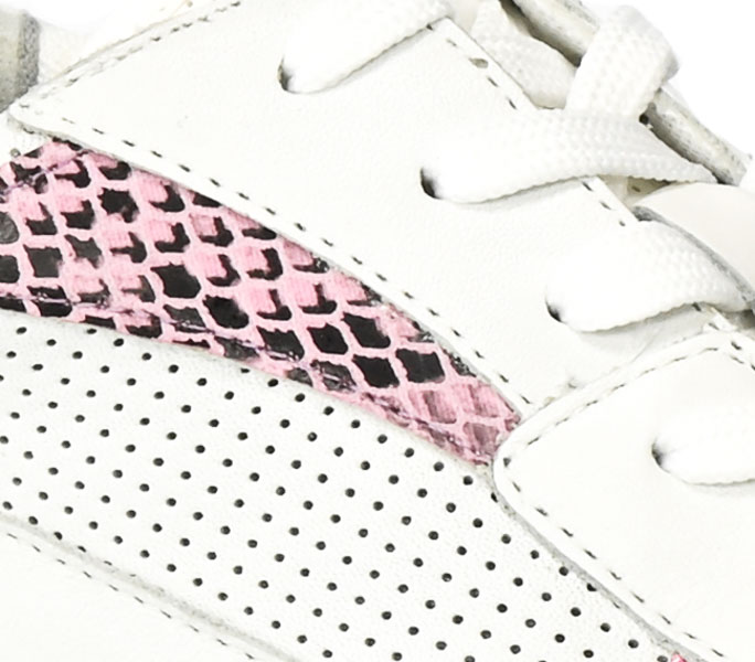 Sneakersy Caprice 9-23722-26 112 White Pink Com Skóra_TN