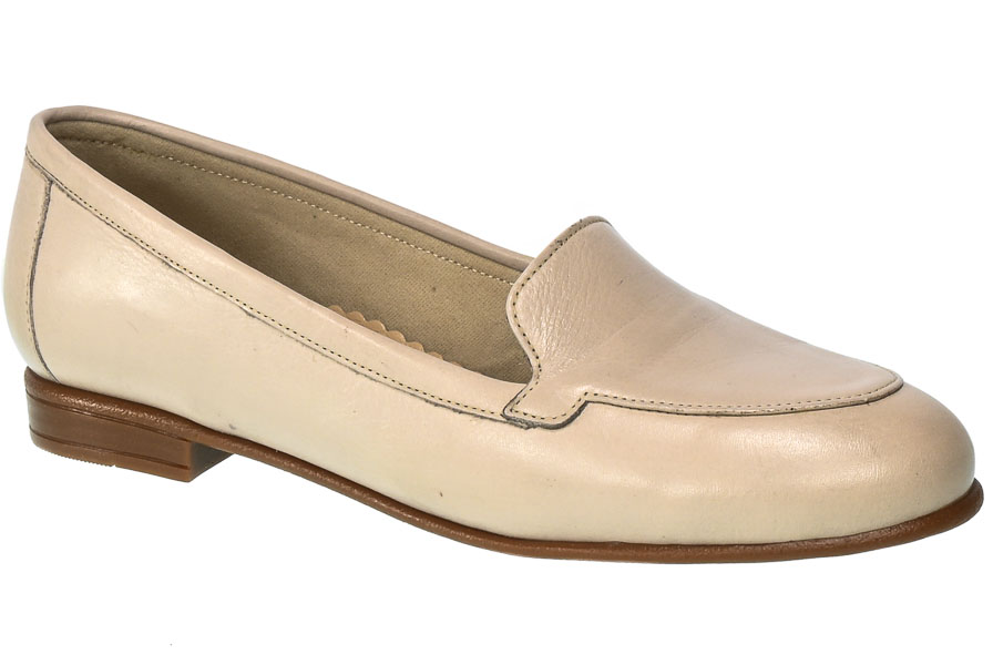 Półbuty Ravini 306-24158-314 Beige-Silver Skóra_TN