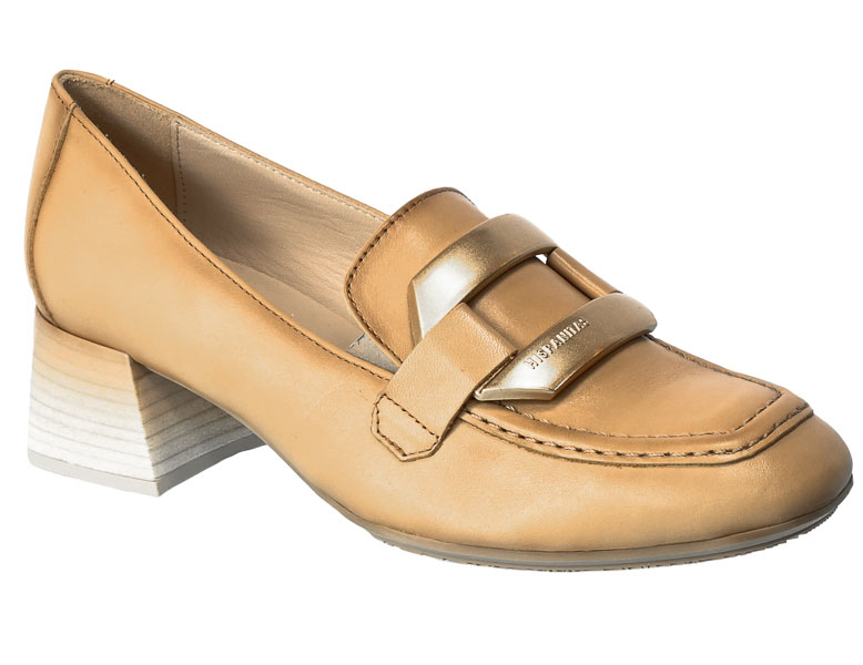 Półbuty Hispanitas HV232570 Soho V23 Desert Beżowe Skórzane