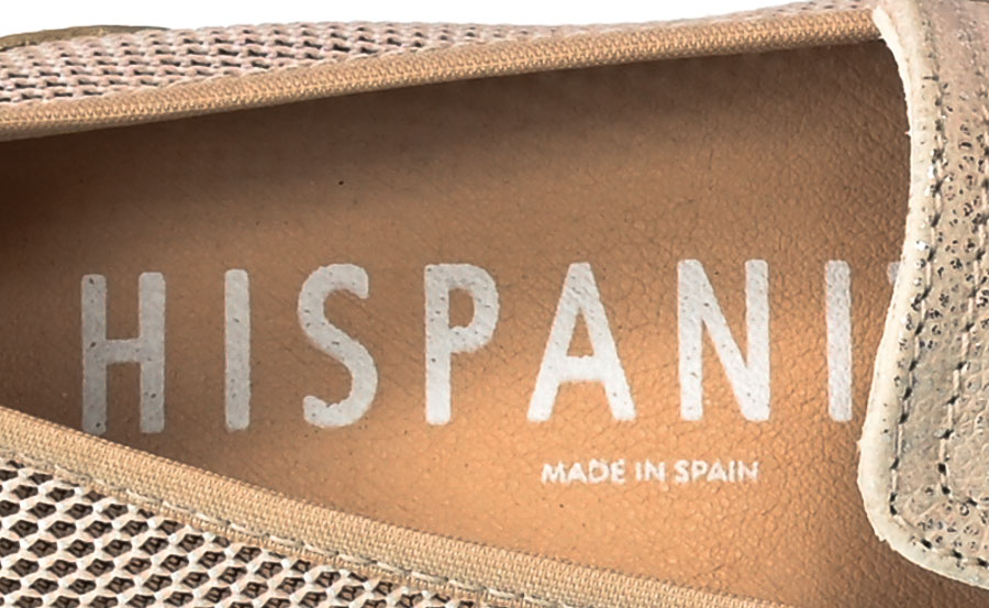 Mokasyny Letnie Hispanitas HV232613 Snake Met.V23 Turron Różowe
