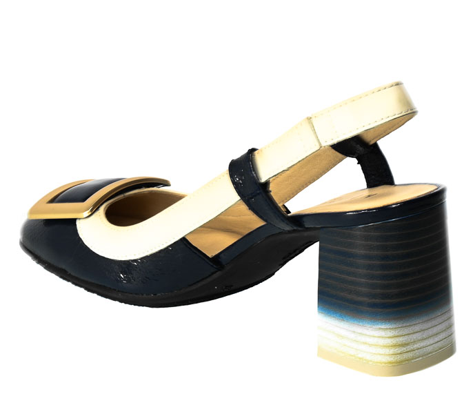 Sandały Hispanitas HV232668 Soho V23 Panna Jeans Granatowe Skórzane