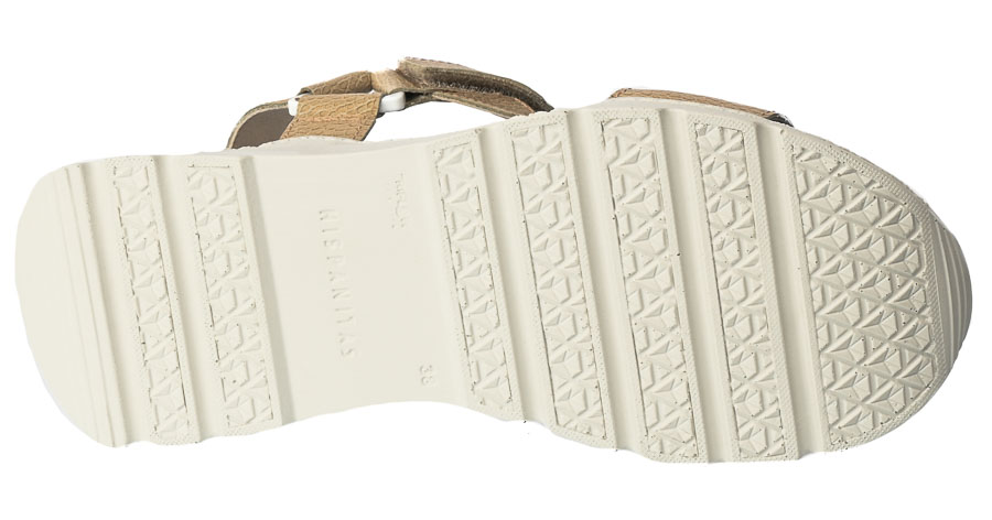 Sandały Hispanitas HV232810 Bolero V23 Desert Beżowe Skórzane