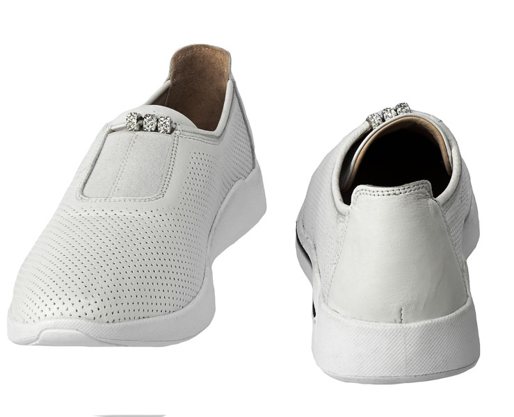 Półbuty Letnie Venezia 1345Y073 White Biała Skóra