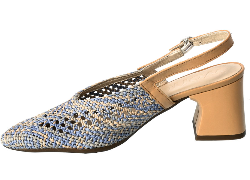 Czółenka Wonders I-9004 Trenzado 9086 Blue Sand