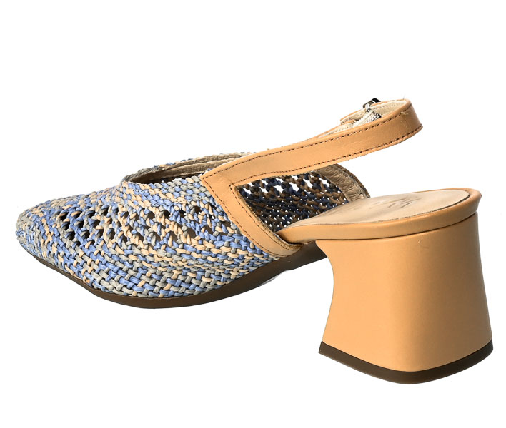 Czółenka Wonders I-9004 Trenzado 9086 Blue Sand